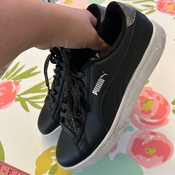 PUMA Leather Fashion Sneakers for Women 5.5 - Picture 4 of 8